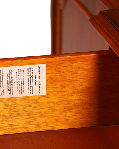 Wunderschönes Original Heldense Sideboard Eibe Englisch Buffetschrank Kommode Antik Schrank Vintage