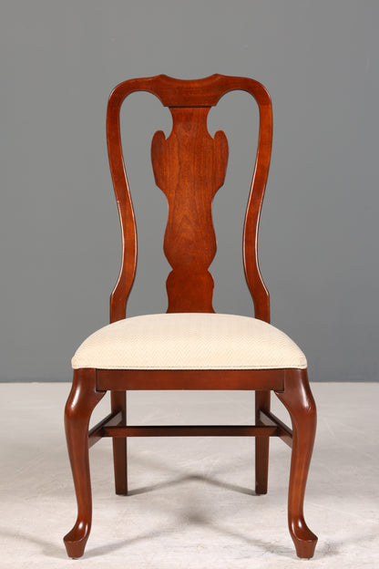 Stilvoller Original Drexel Heritage Stuhl Chippendale USA Sekretär Schreibtisch Stuhl Küchenstuhl 1 von 2