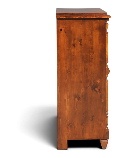 Stilvoller Gründerzeit Sekretär Vertiko Highboard Louis Philippe Kommode Sekretär Schrank um 1880