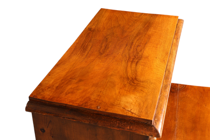 Stilvoller Gründerzeit Sekretär Vertiko Highboard Louis Philippe Kommode Sekretär Schrank um 1880