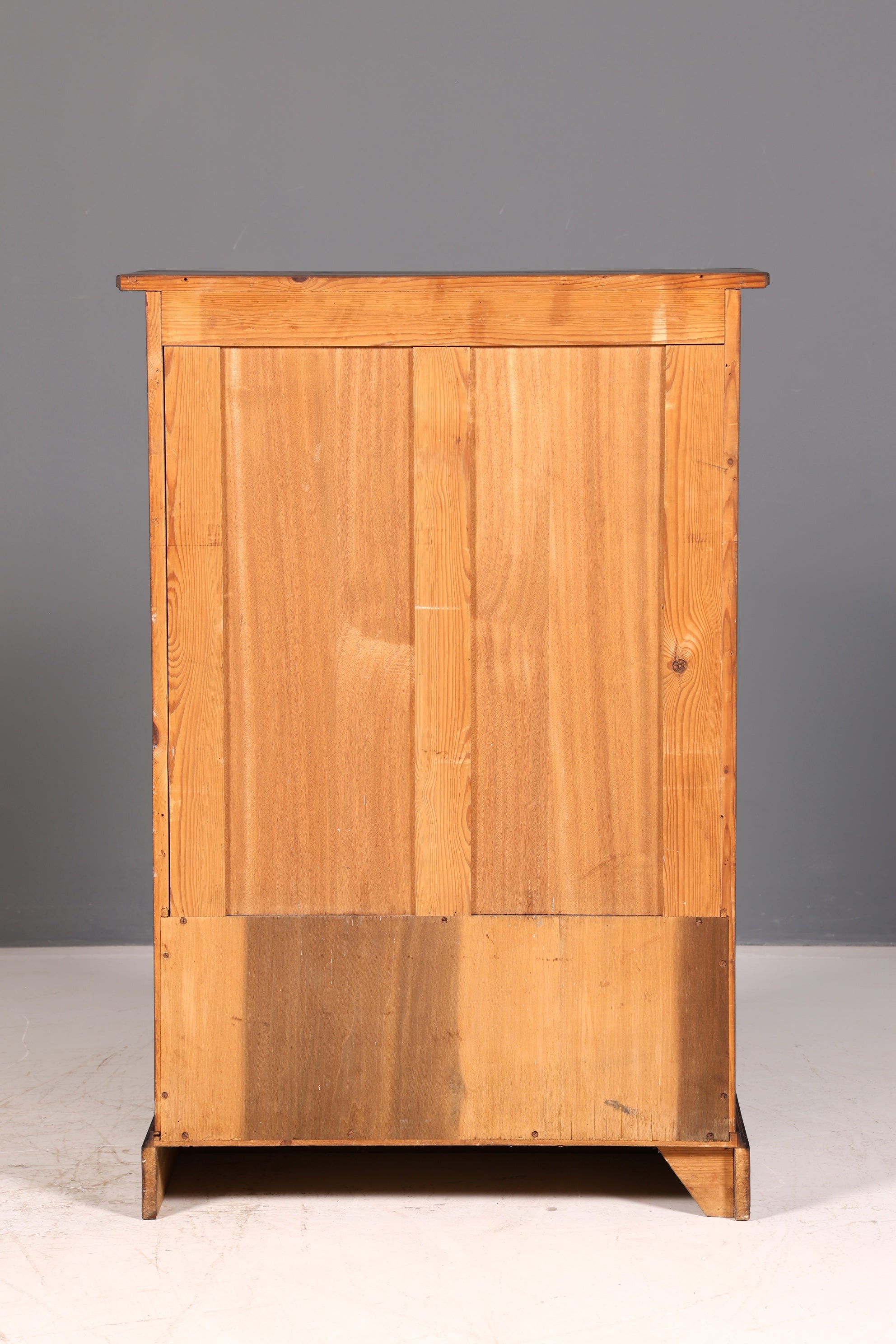 Traumhafte Jugendstil Vitrine Eiche Antik Holz Bücherschrank Schrank Geschirrschrank Glasvitrine Vintage