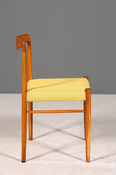 Wunderschöner Mid Century Teak Holz Stuhl Retro Stuhl Danish Design Küchenstuhl Sekretär Stuhl