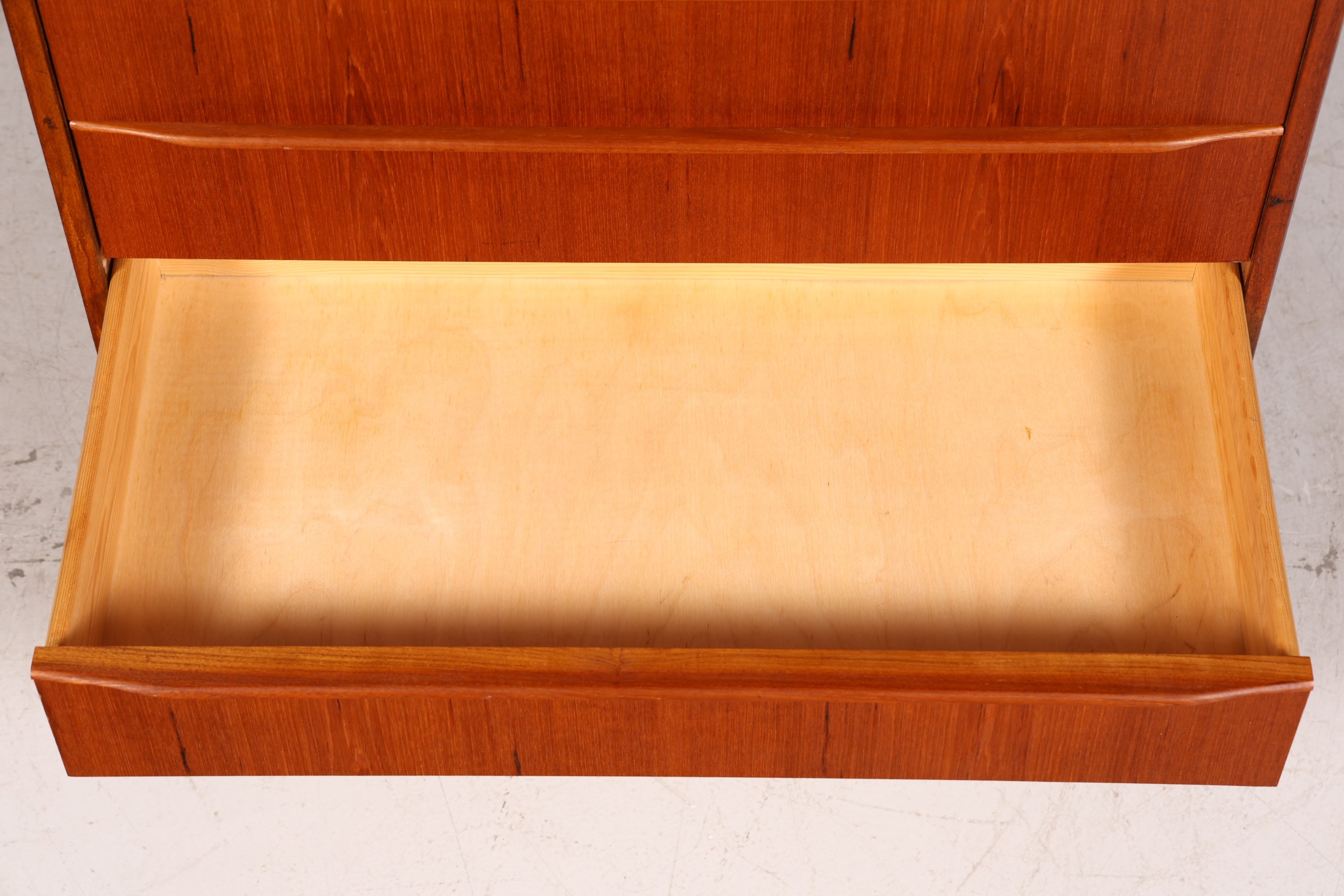 Traumhafte Mid Century Kommode Teak Holz Sideboard Vintage Schubladen Kommode