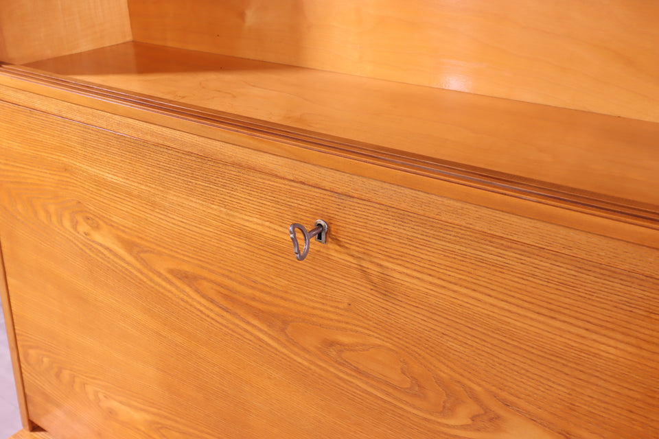 Wunderschöner Mid Century Sekretär Vintage Highboard Vertiko