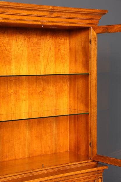 Traumhafte Original Selva Vitrine Antik Stil Massivholz Buffet Villa Borghese Schrank Bibliothek