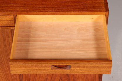 Traumhaftes Mid Century Regal echt Holz Schrank Danish Design Retro Kommode Vintage Bücherregal 60er Jahre 1 von 3