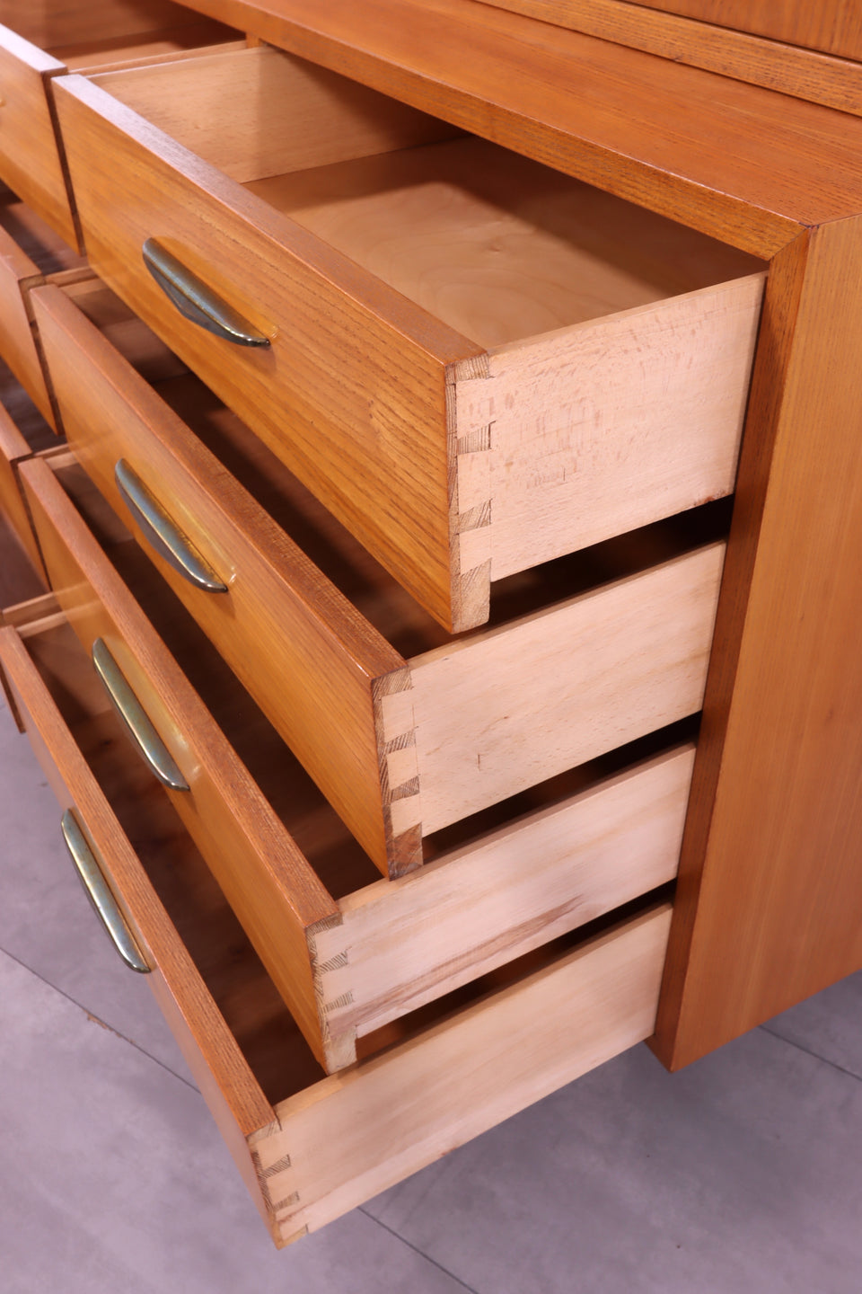 Seltenes Mid Century Highboard Vintage Kommode 60s Schrank