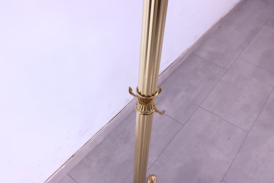 Jugendstil Messing Garderobenständer Antik Kleiderhaken