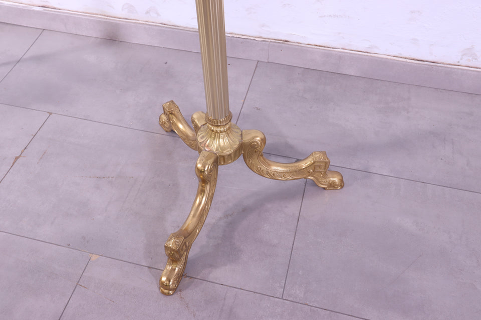 Jugendstil Messing Garderobenständer Antik Kleiderhaken