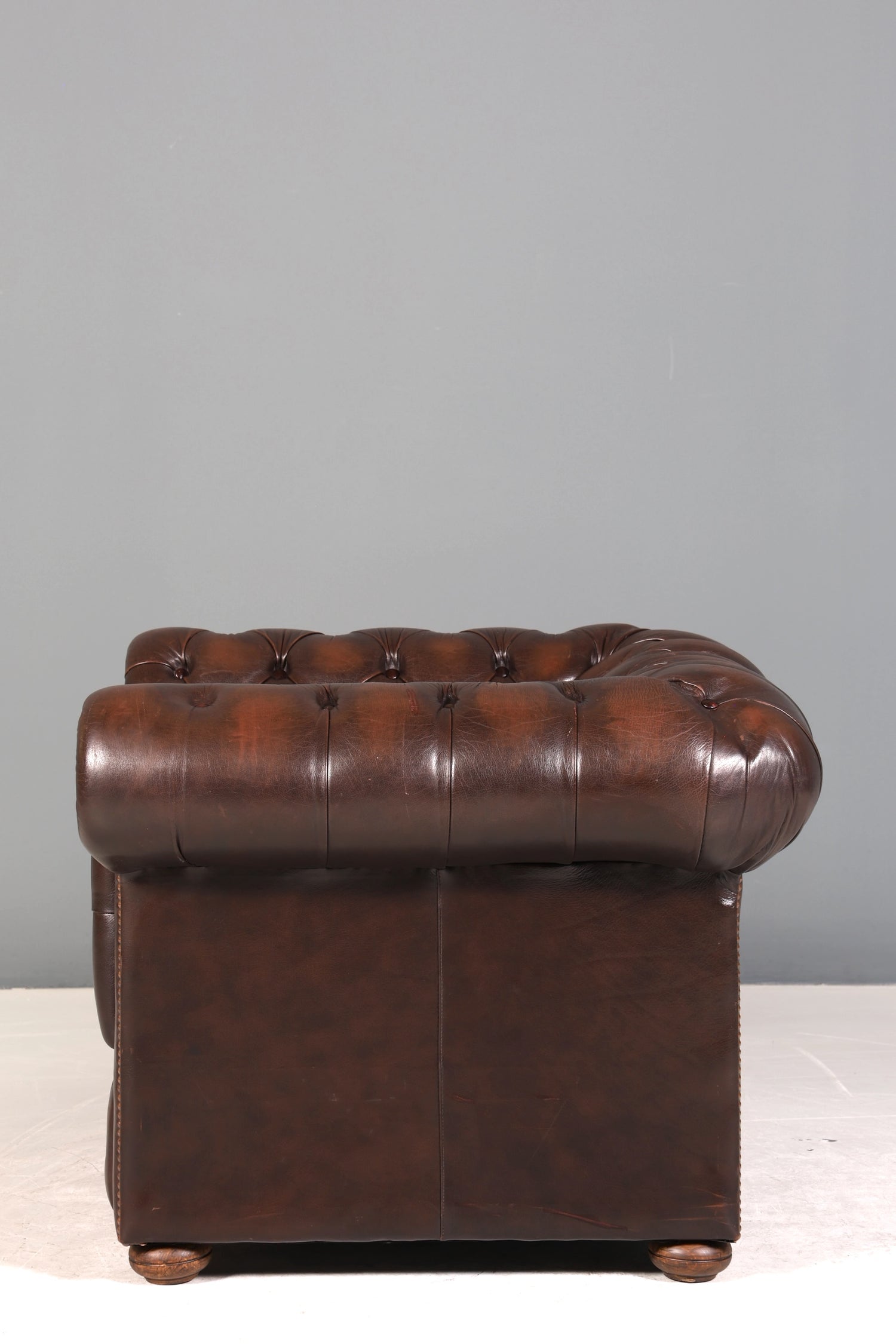 Stilvoller Original Chesterfield Sessel Englischer Armlehnsessel Englisch Herrensessel