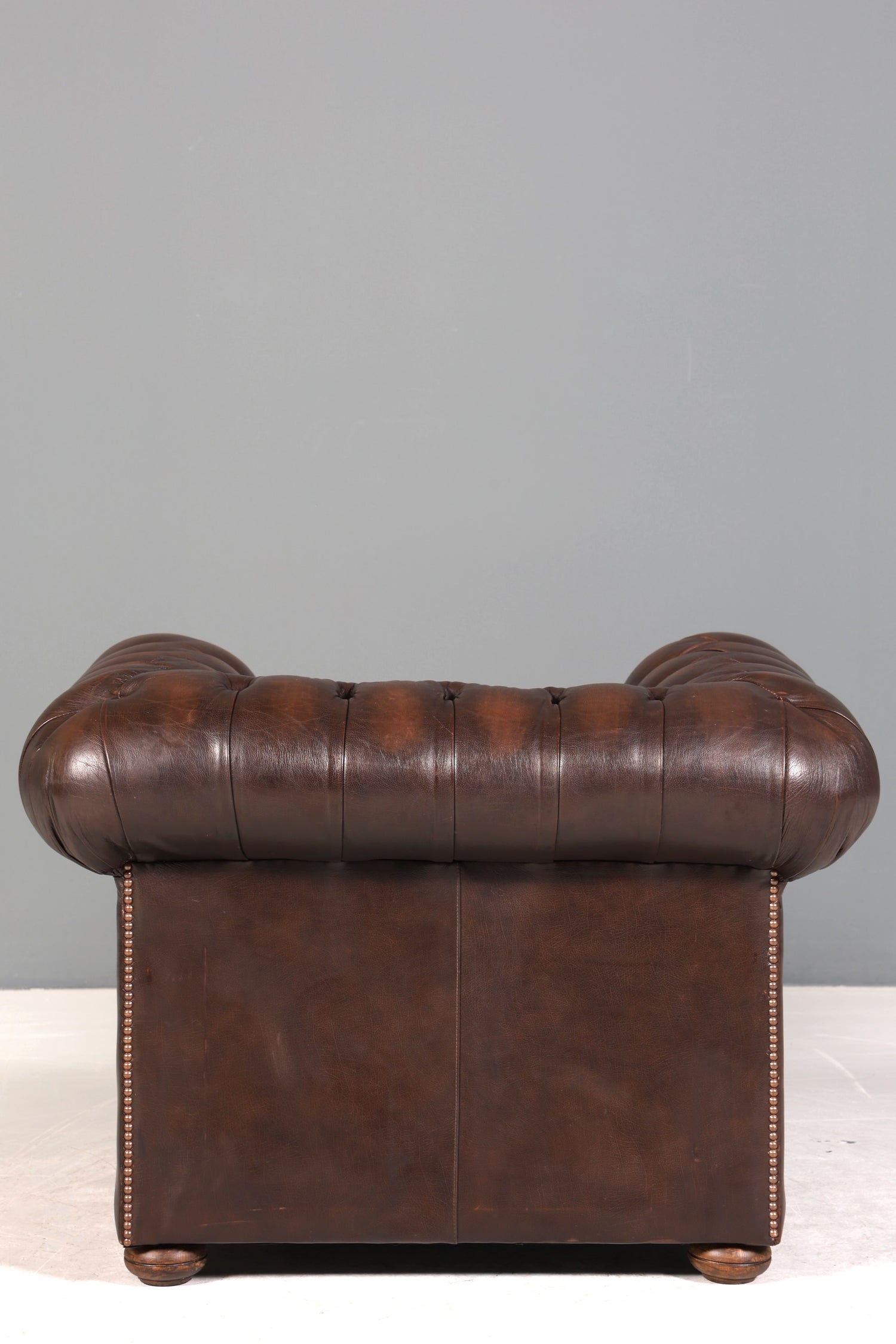 Stilvoller Original Chesterfield Sessel Englischer Armlehnsessel Englisch Herrensessel
