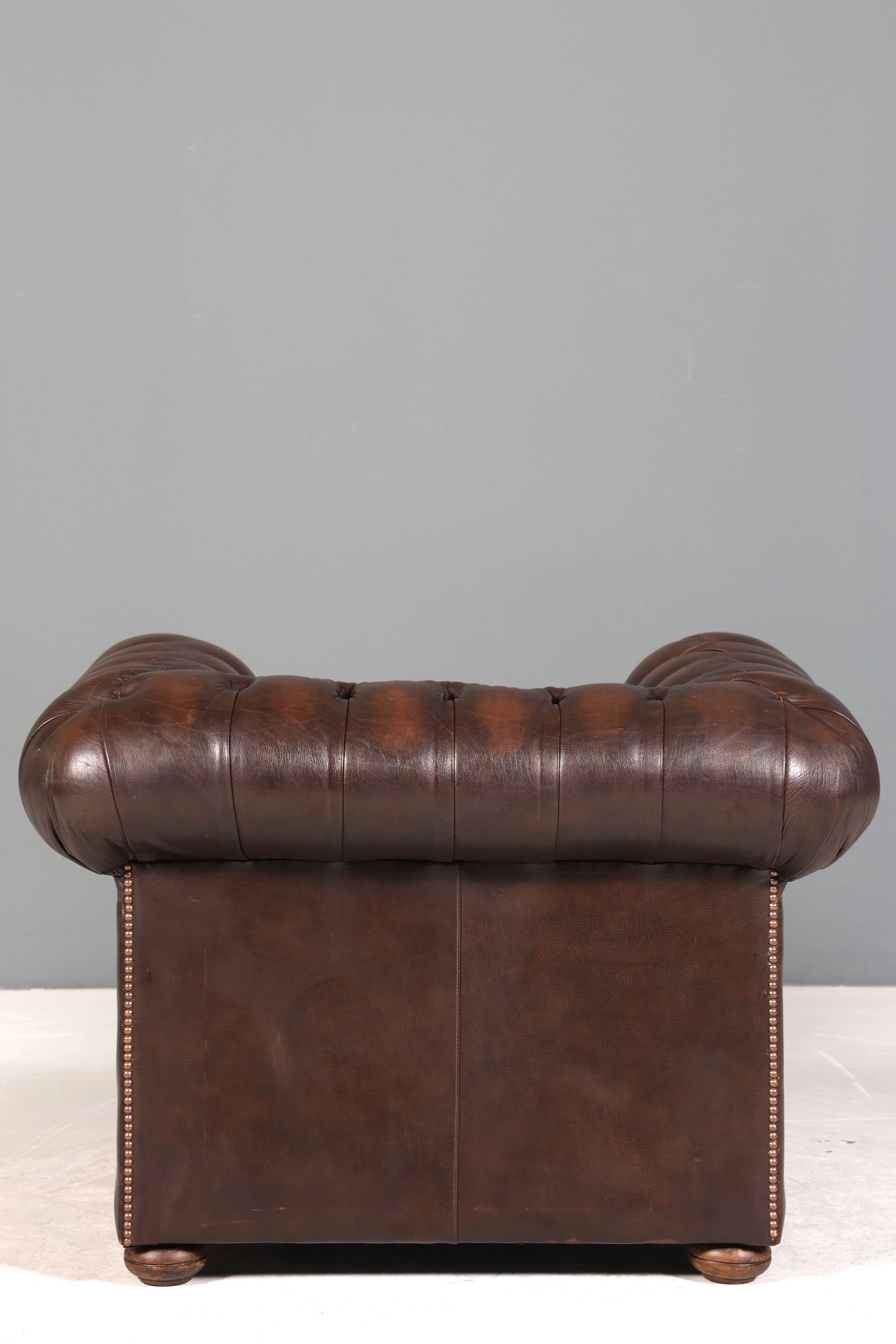Stilvoller Original Chesterfield Sessel Englischer Armlehnsessel Englisch Herrensessel