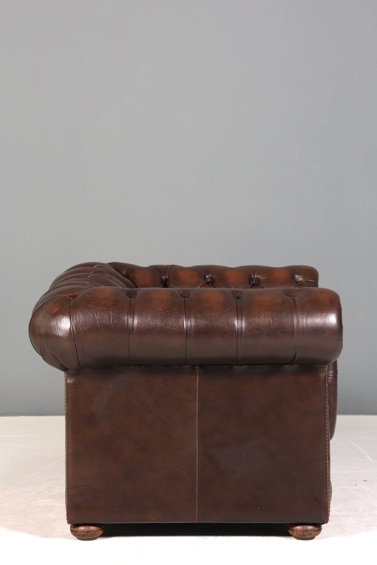 Stilvoller Original Chesterfield Sessel Englischer Armlehnsessel Englisch Herrensessel