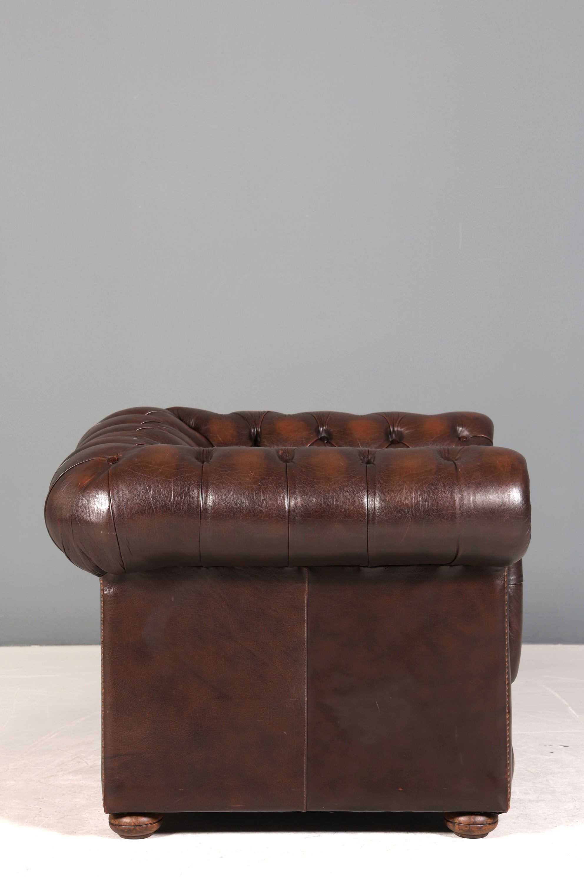 Stilvoller Original Chesterfield Sessel Englischer Armlehnsessel Englisch Herrensessel