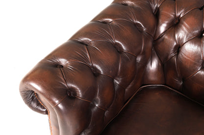 Stilvoller Original Chesterfield Sessel Englischer Armlehnsessel Englisch Herrensessel