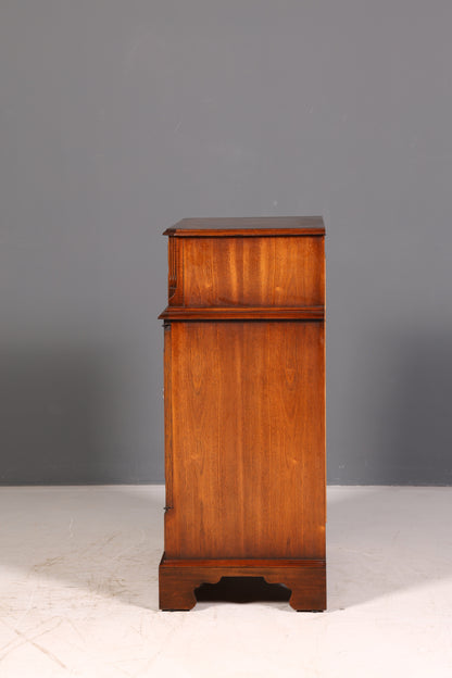 Wunderschöner Englischer Schrank Mahagoni Antik Anrichte Hifi Schrank Kommode Vintage