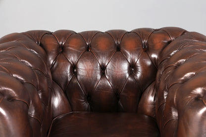 Stilvoller Original Chesterfield Sessel Englischer Armlehnsessel Englisch Herrensessel