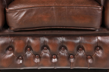 Stilvoller Original Chesterfield Sessel Englischer Armlehnsessel Englisch Herrensessel