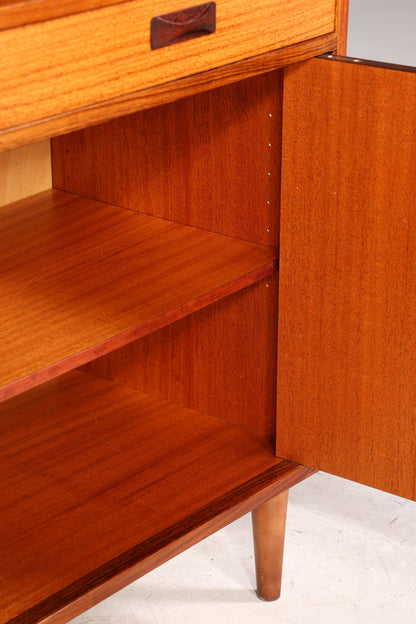 Traumhaftes Mid Century Regal echt Holz Schrank Danish Design Retro Kommode Vintage Bücherregal 60er Jahre 3 von 3