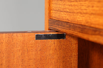 Traumhaftes Mid Century Regal echt Holz Schrank Danish Design Retro Kommode Vintage Bücherregal 60er Jahre 3 von 3