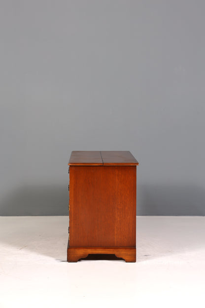 Wunderschöne Englische Kommode Holz Schallplatten Schrank Antik Sideboard Hifi Kommode