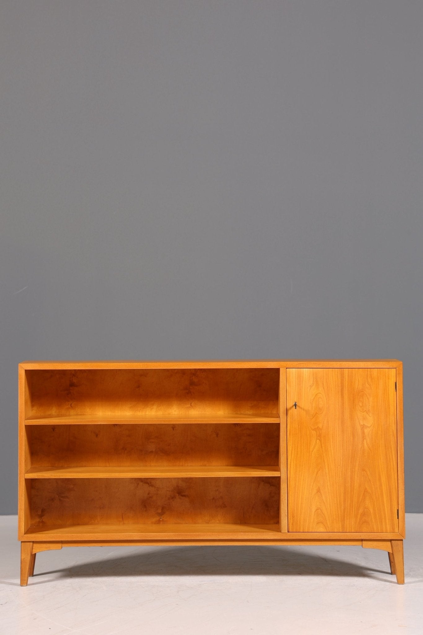 Wunderschönes Mid Century Sideboard Vintage TV Schrank Retro Regal Bücherregal 60s