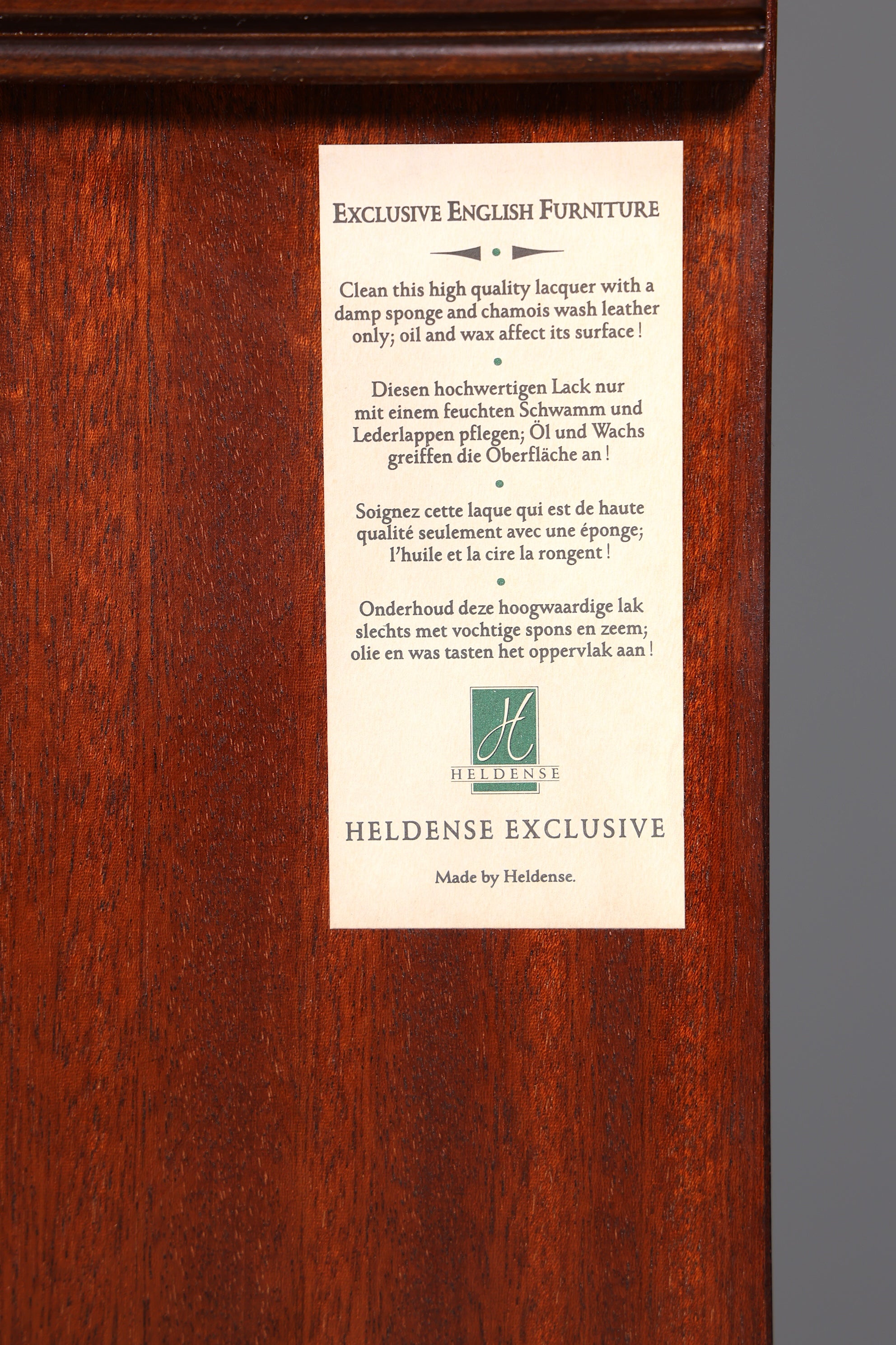 Wunderschöner Original Heldense Tisch ausziehbarer Esstisch Mahagoni Englischer Antik Stil 60s Küchentisch