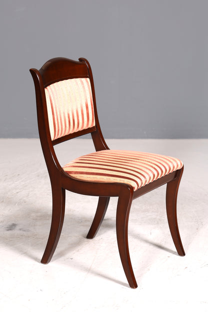 4x Wunderschöne Original Heldense Stühle Biedermeier Stil Englisch Stuhlset Antik Stil Küchenstühle