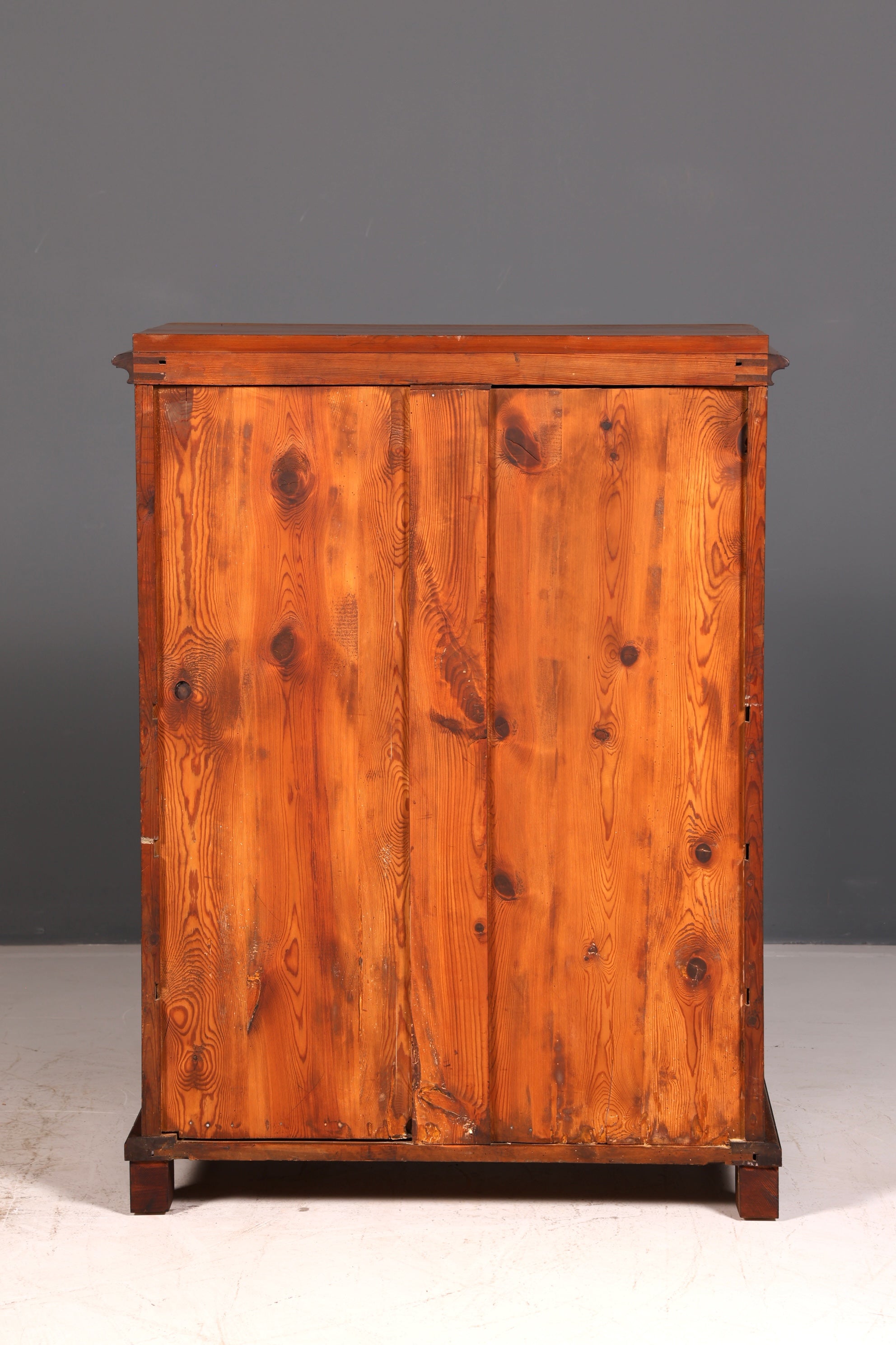 Wunderschöner Louis Philippe Sekretär Vertiko Highboard Gründerzeit Kommode Schrank um 1880 Antik Vintage