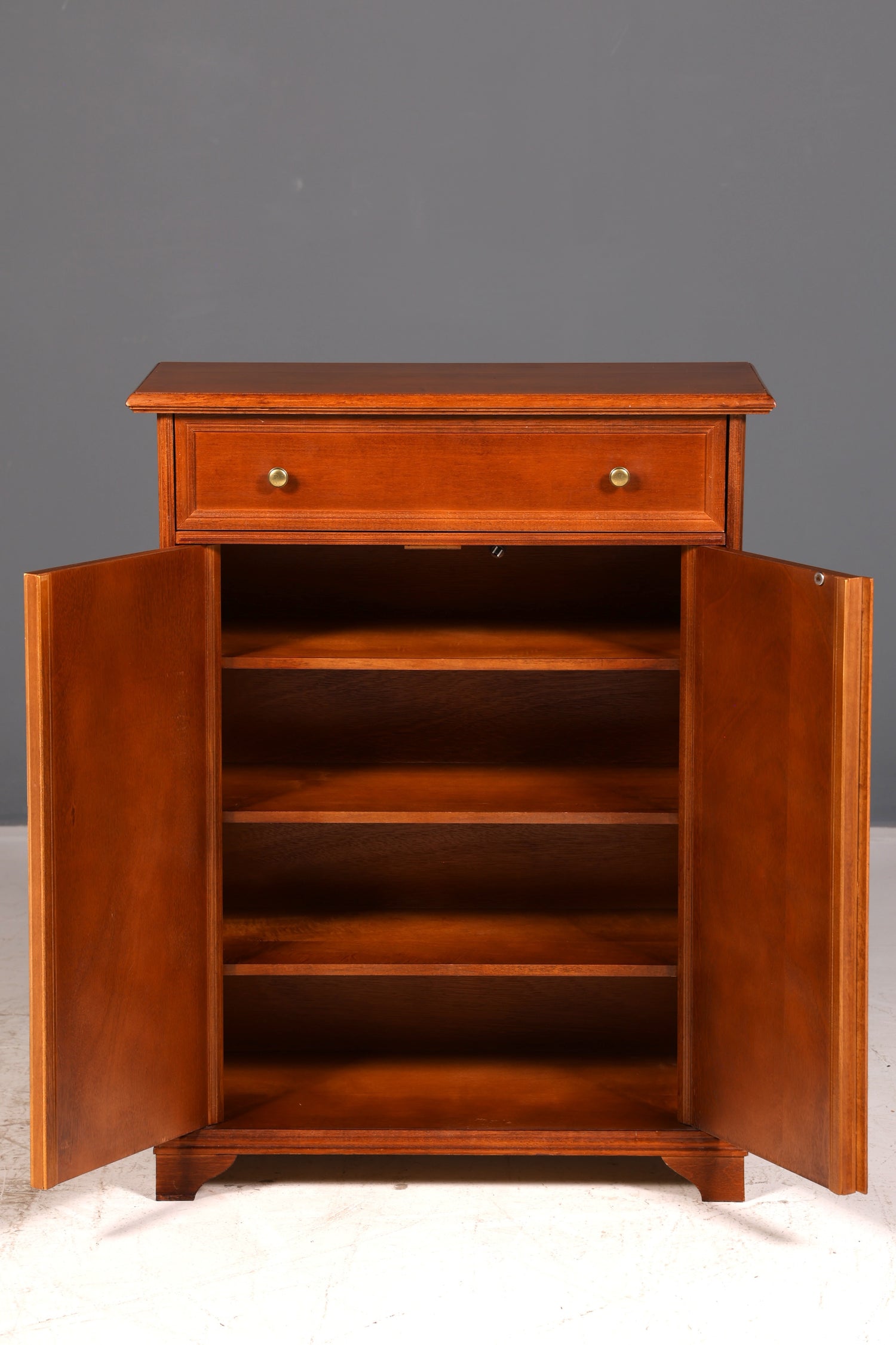 Wunderschöner Antik Stil Schrank Echt Holz Vertiko Kommode Flurschrank Vintage