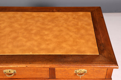 Traumhafter Jugendstil Schreibtisch Eiche Gründerzeit Bürotisch Echt Holz Desk Office Table Antik Vintage