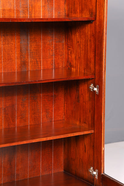 Wunderschöne Vitrine im englischen Stil Englische Bücherschrank Antik Stil Glasvitrine Buffet Holz Schrank