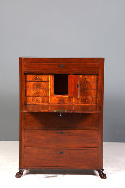 Traumhafter Louis Philippe Sekretär Vertiko Biedermeier Kommode Schubladenkommode