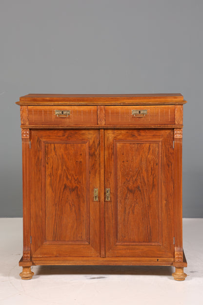 Wunderschöner Gründerzeit Vertiko echt Holz Antik Jugendstil Schrank Kommode