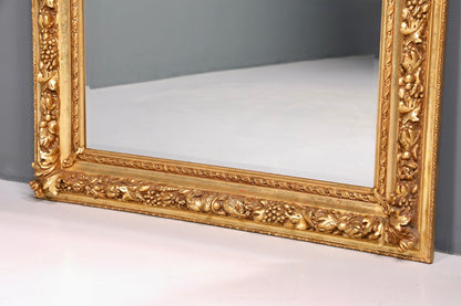 Beeindruckender XXL Prunk Barock Stil Standspiegel Antik Stil Gold Ornament Flurspiegel Spiegel