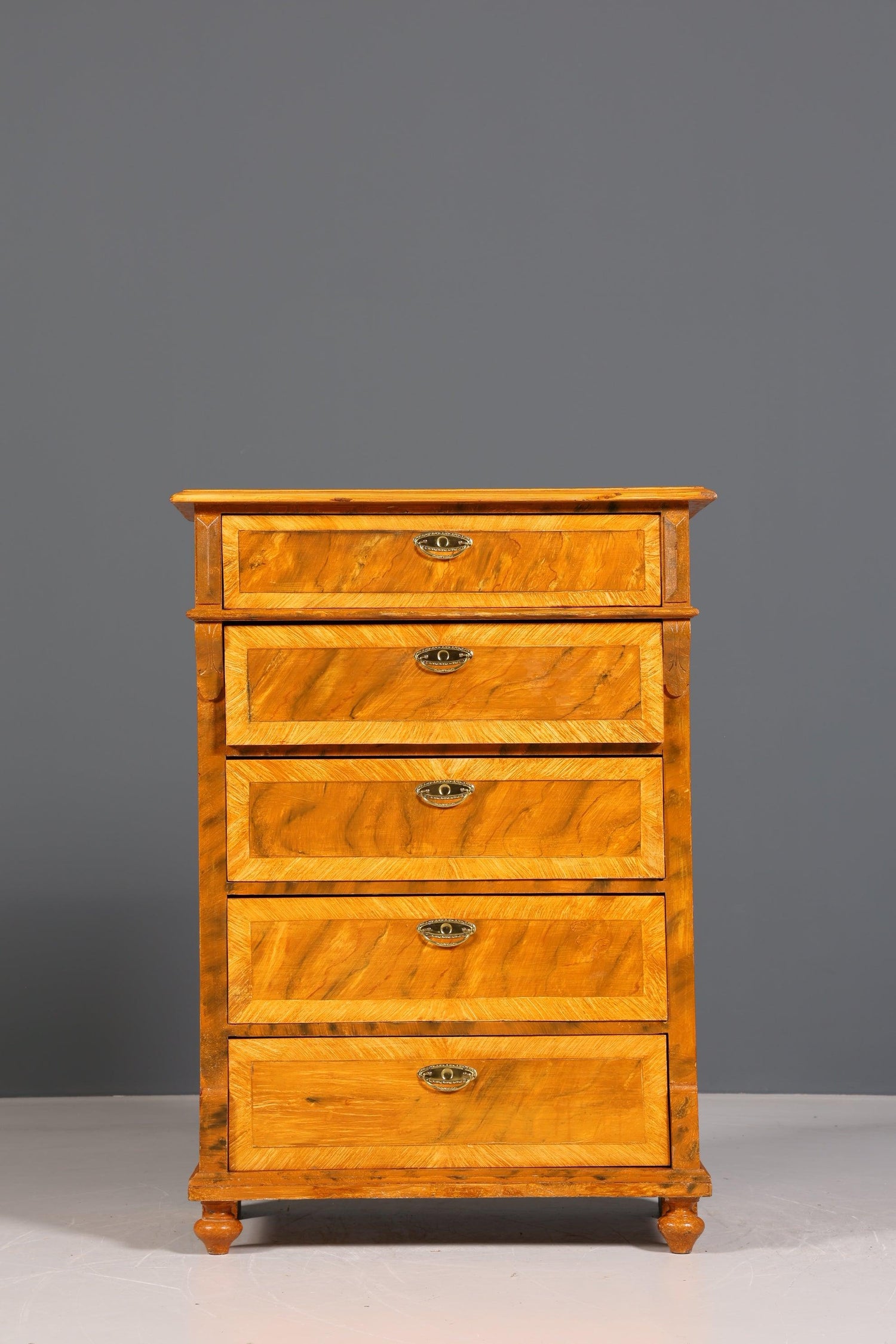 Traumhaftes Gründerzeit Vertiko Jugendstil Schrank Antik Highboard Kommode Schubladenkommode