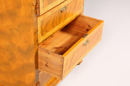 Traumhaftes Gründerzeit Vertiko Jugendstil Schrank Antik Highboard Kommode Schubladenkommode