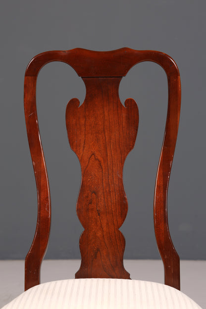 4x Edle Drexel Heritage Stühle Amerikanisch USA Chippendale Stil Stuhlset Küchenstuhl Set Esszimmer Stühle