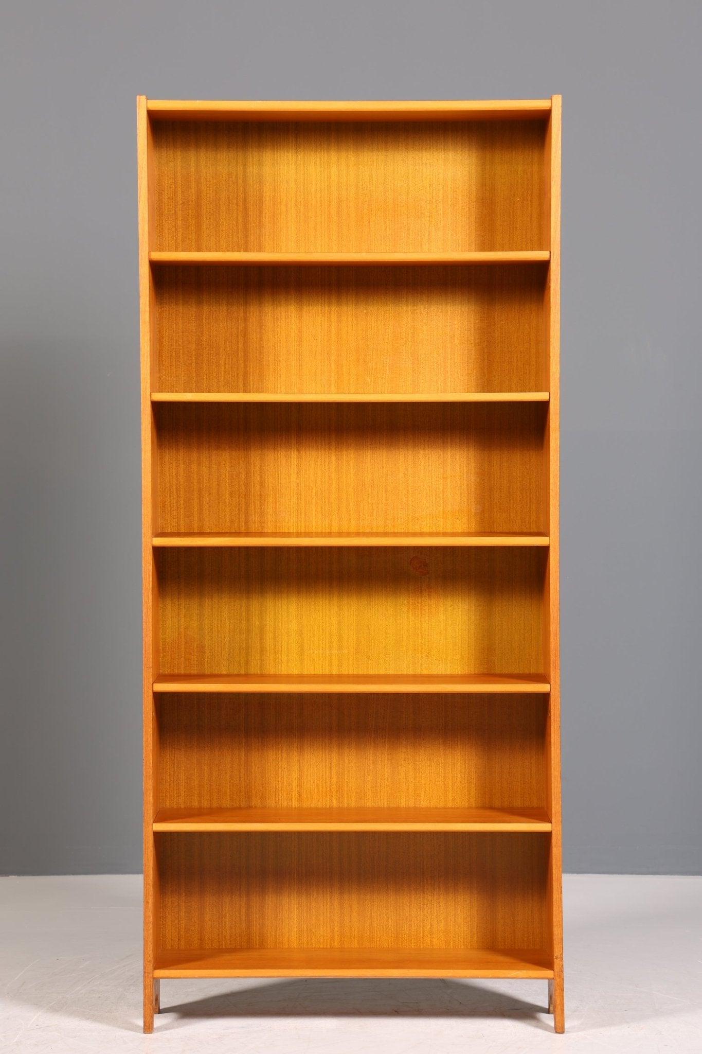 Traumhaftes seltenes Mid Century Regal Vintage Bücherregal Retro Bookshelf Buchablage