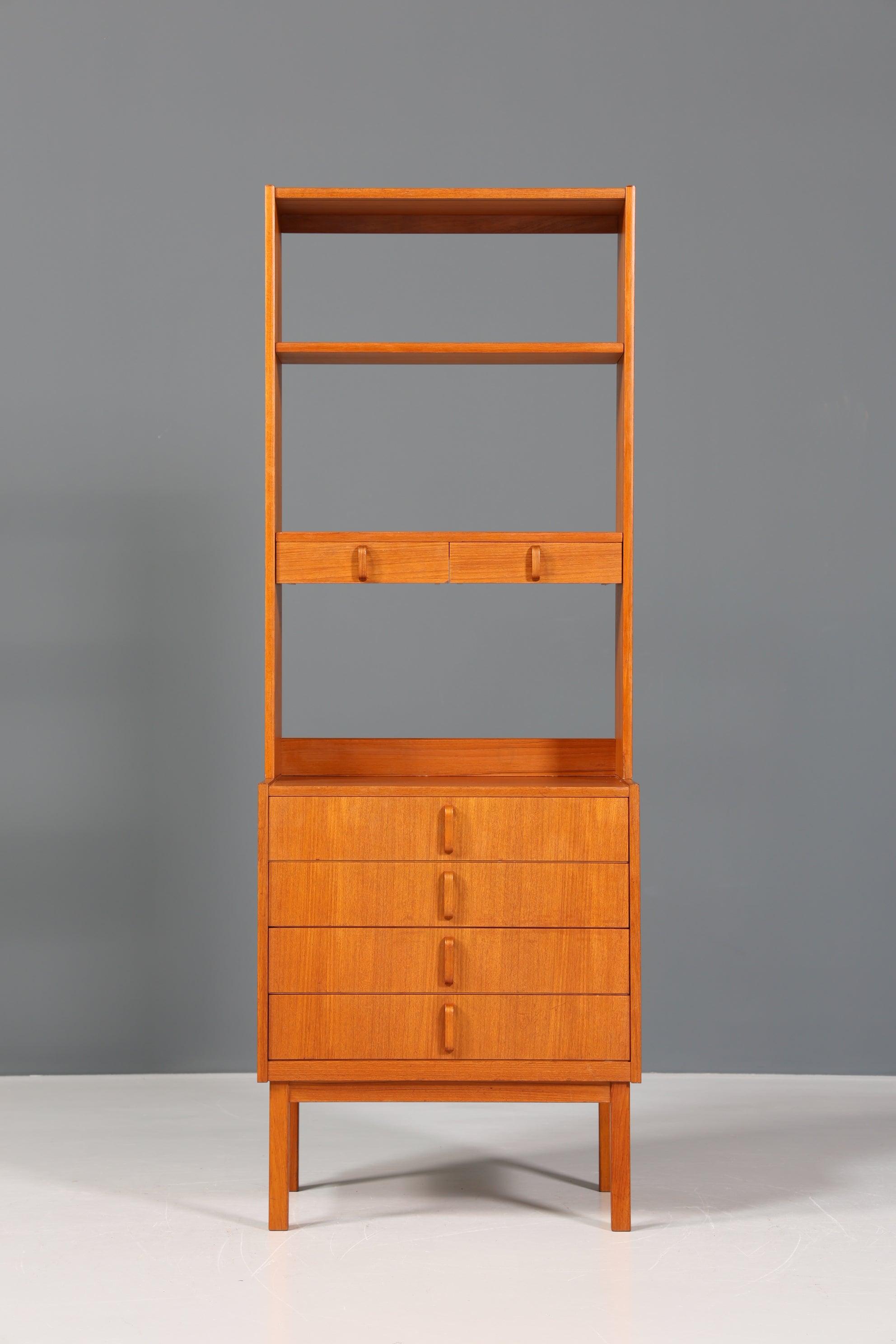 Wunderschönes Original Bodafors &quot;Bertil Fridhagen&quot; Teak Holz Regal Made in Sweden Bücherregal Kommode - Highboard