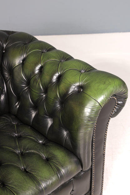 Stilvoller Original Chesterfield Sessel Englischer Armlehnsessel Englisch Herrensessel