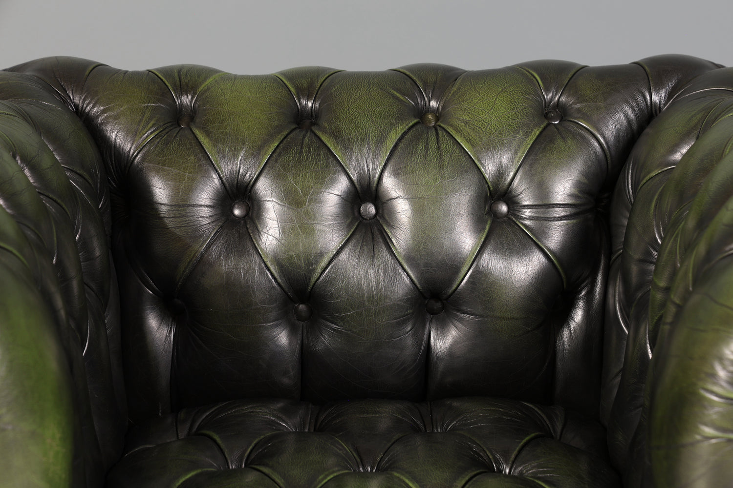 Stilvoller Original Chesterfield Sessel Englischer Armlehnsessel Englisch Herrensessel