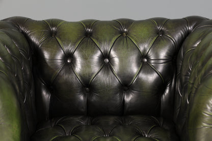 Stilvoller Original Chesterfield Sessel Englischer Armlehnsessel Englisch Herrensessel