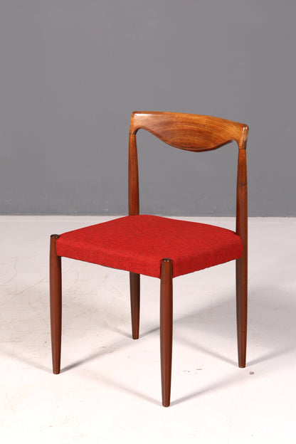 6x Mid Century Stühle Bambi Serie Rolf Rastad Adolf Relling Gustav Bahus Danish Design Stuhl Vintage Designer