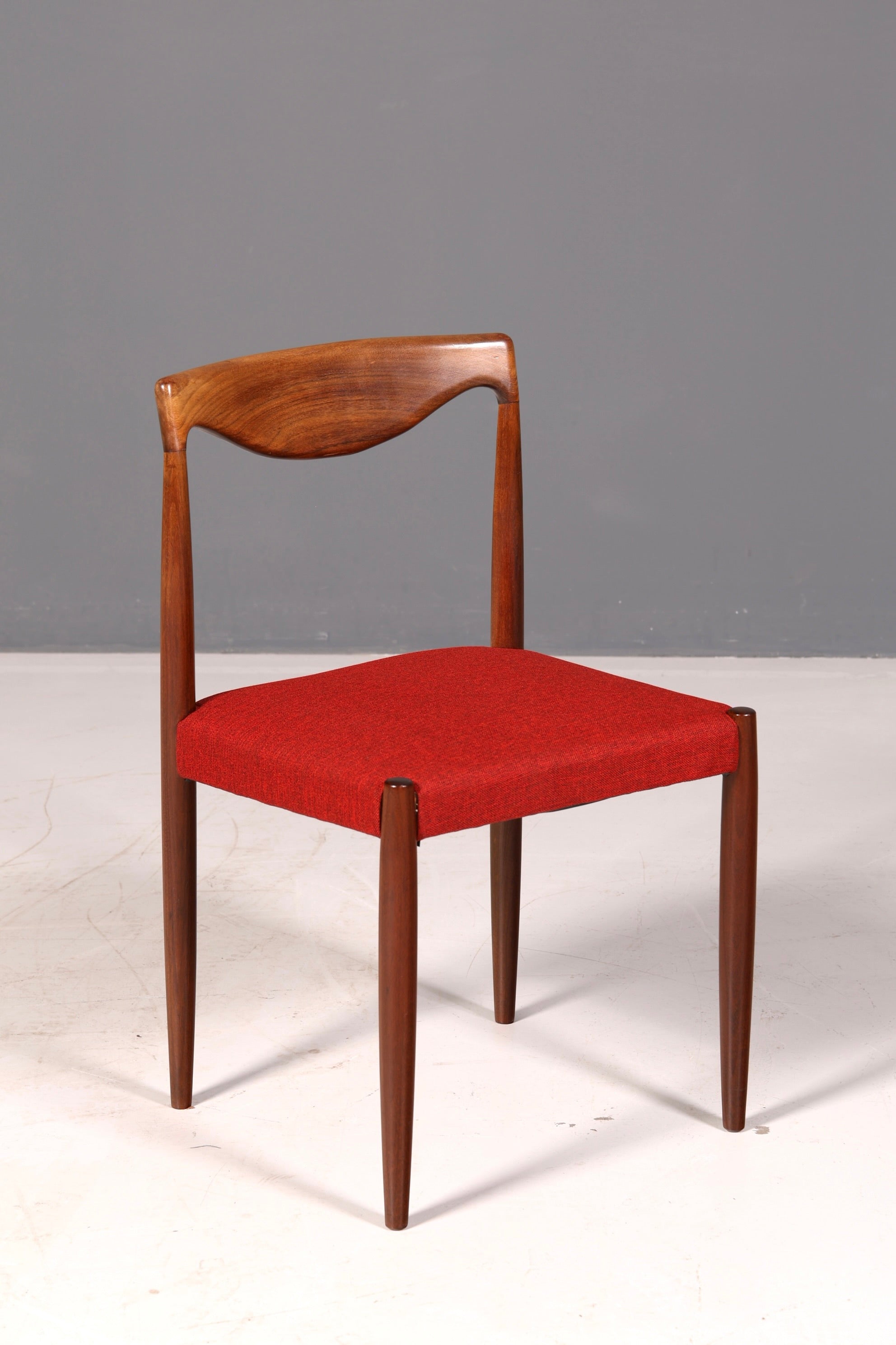 6x Mid Century Stühle Bambi Serie Rolf Rastad Adolf Relling Gustav Bahus Danish Design Stuhl Vintage Designer