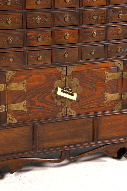Wunderschöne Asiatische Kommode Apothekerschrank Asia Antik Schrank Schubladenkommode