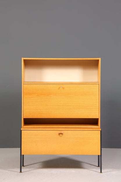 Original Hellerau Highboard Mid Century Sekretär Joachim Nebelung 430 Bauhaus Vintage Schrank