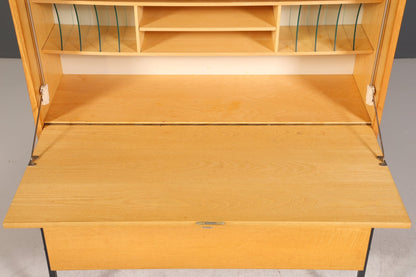 Original Hellerau Highboard Mid Century Sekretär Joachim Nebelung 430 Bauhaus Vintage Schrank