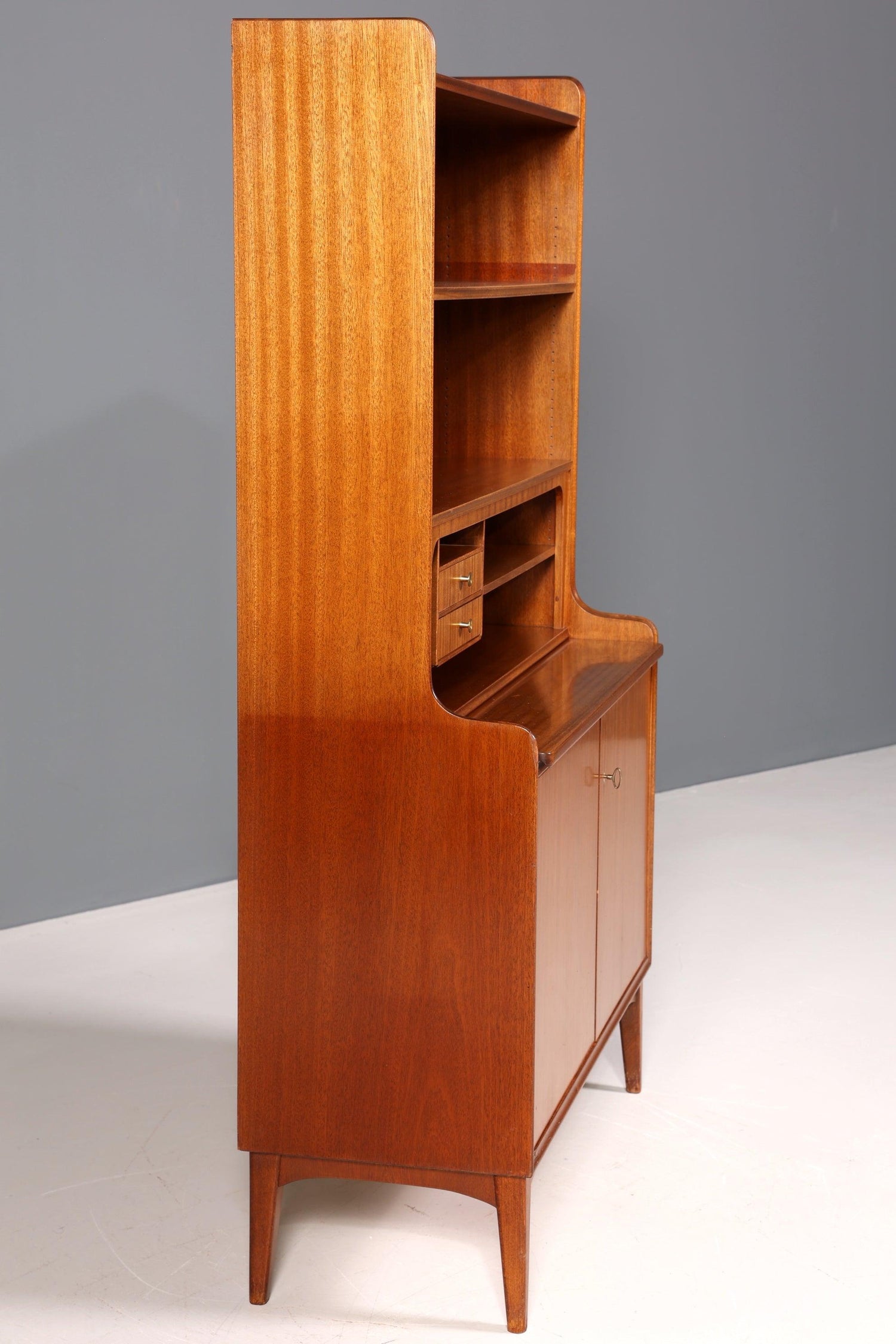 Stilvoller Mid Century Schrank &quot;Made in Denmark&quot; Highboard Sekretär Holz Regal Danish Design