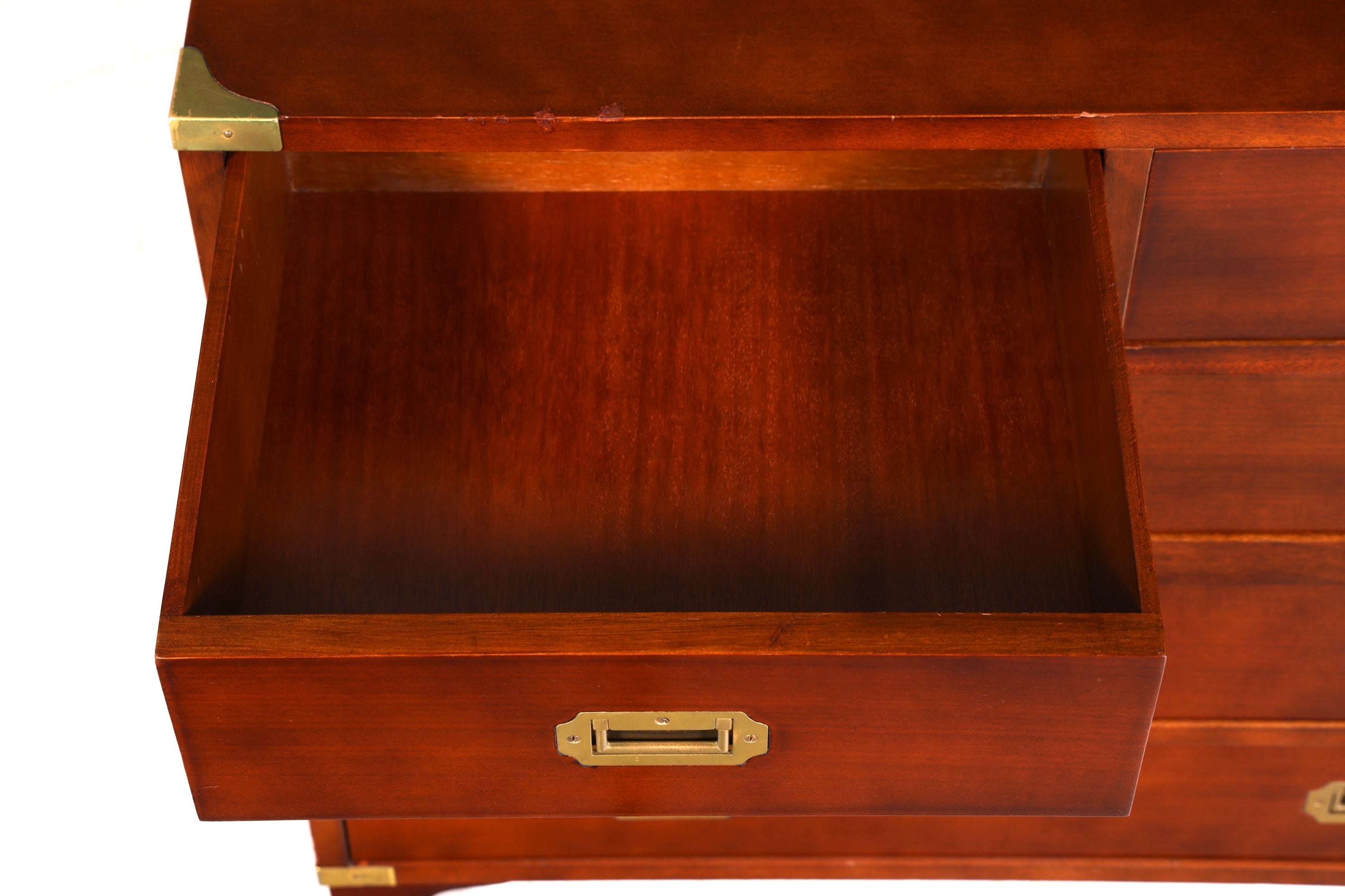 Wunderschöne Maritime Kommode Englisch Military Chest Schrank Schubladenkommode Wäschekommode